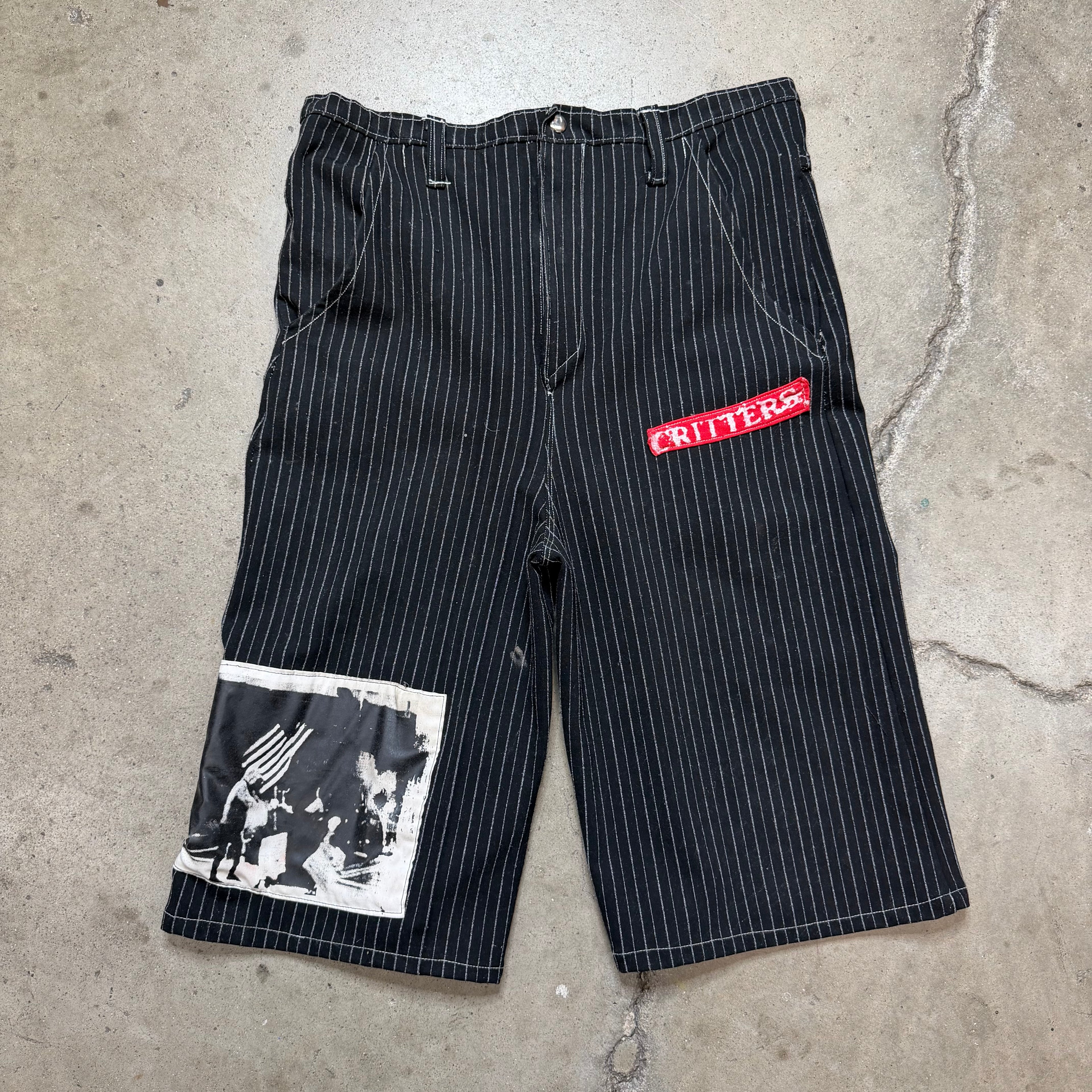 Pin Striped Shorts
