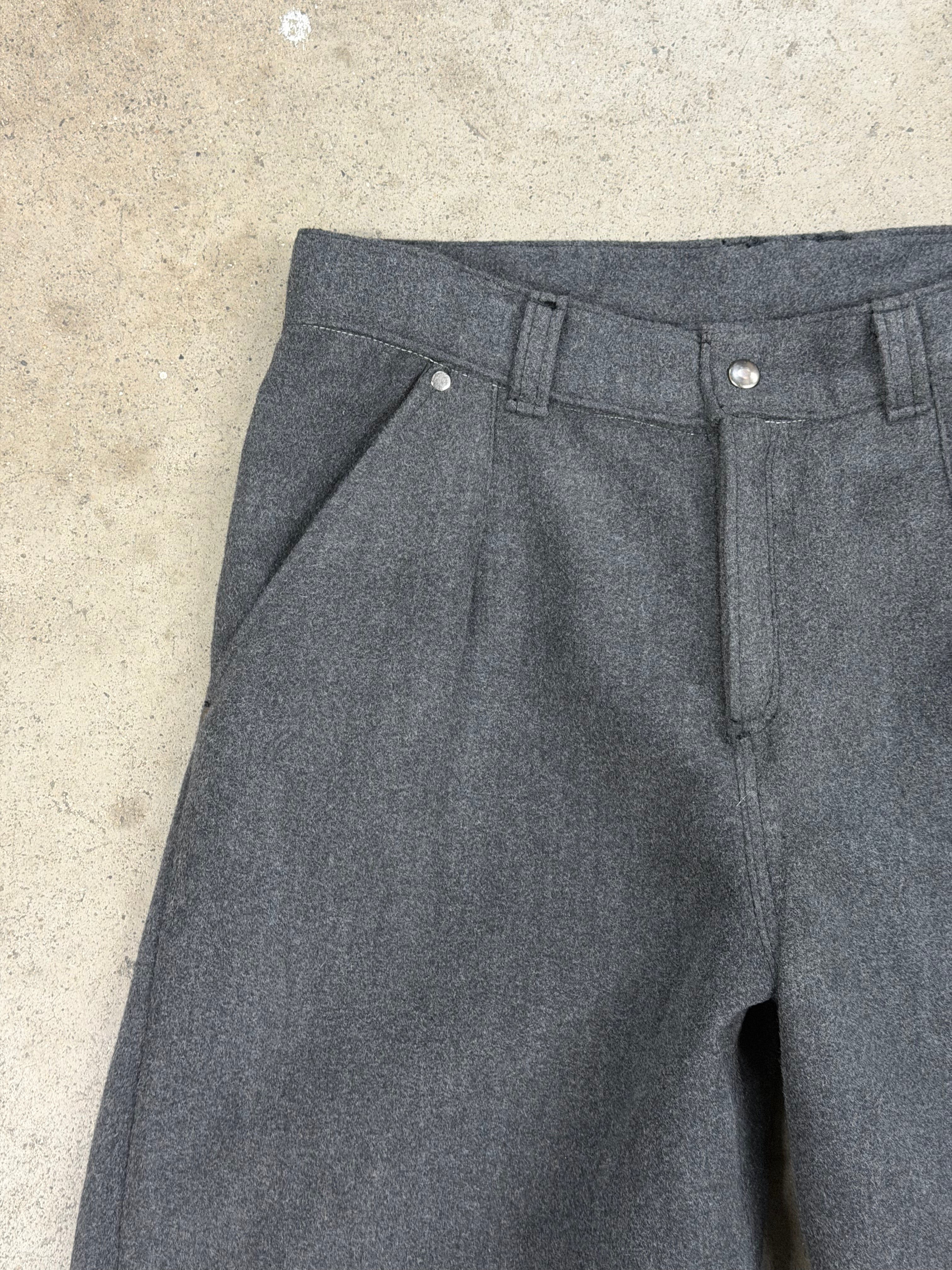 Baggy Wool Shorts