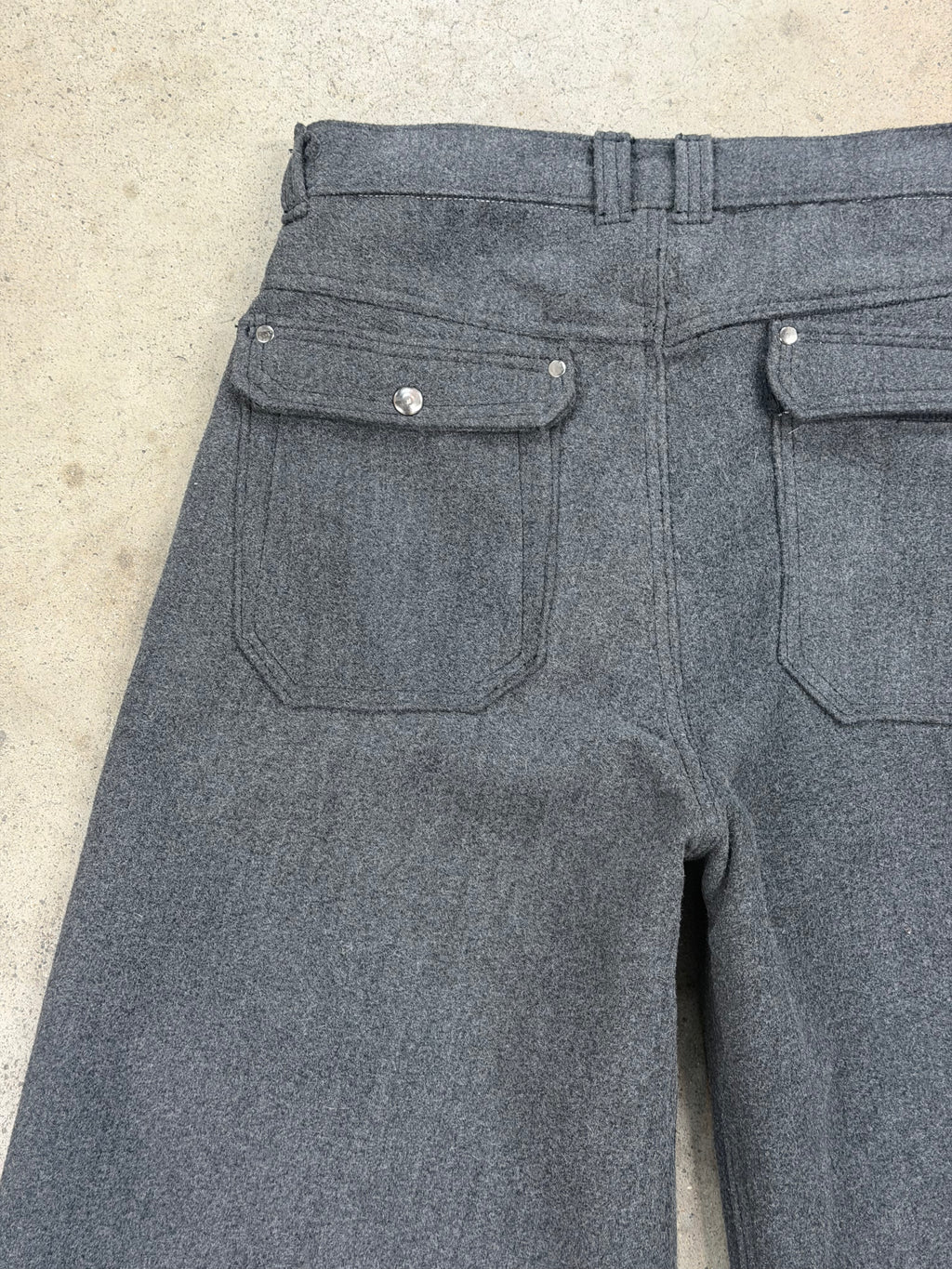 Baggy Wool Shorts