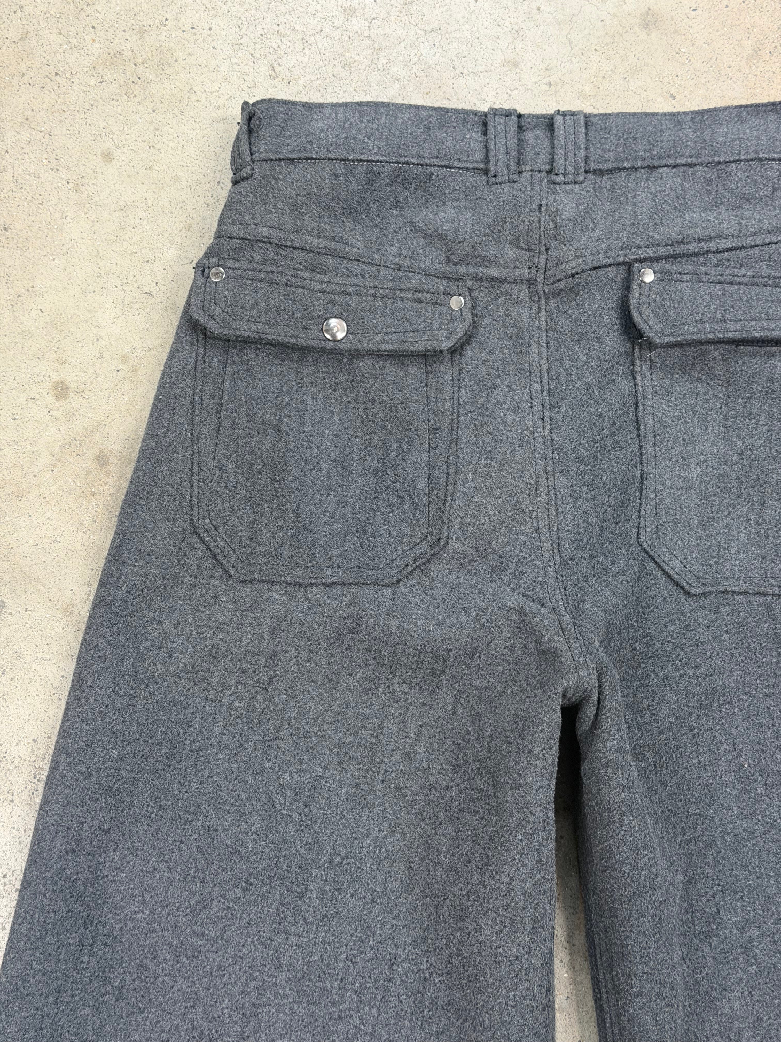 Baggy Wool Shorts
